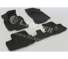 Коврики в салон 3D LADA Granta (11-) полиуретан, L.LOCKER